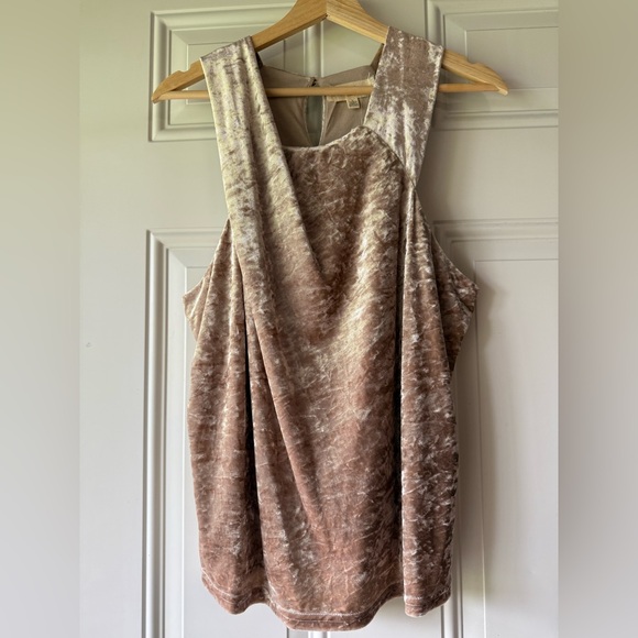 NWT Anthropologie Porridge Jessie Velvet Blouse Top - Picture 2 of 8